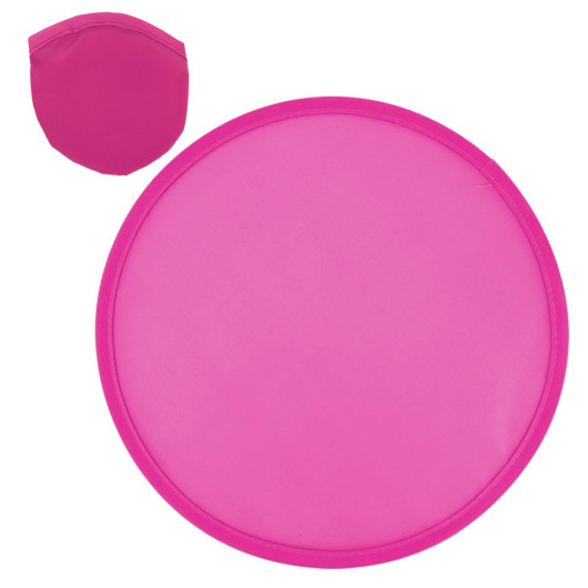 Pink Folding Frisbees